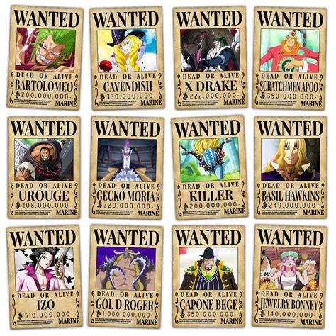 Poster One Piece L Nh Truy N Wanted Poster Anime Manga One Piece Nh N