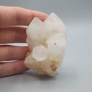 Rare Trigonic Record Keepers White Quartz Crystal Etsy