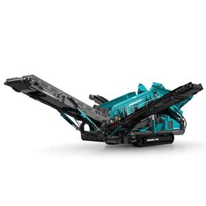 Crible Mobile Warrior Powerscreen Pour Produits En Vrac