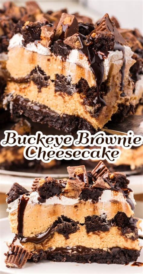 Buckeye Brownie Cheesecake In Unique Cheesecake Recipes Peanut