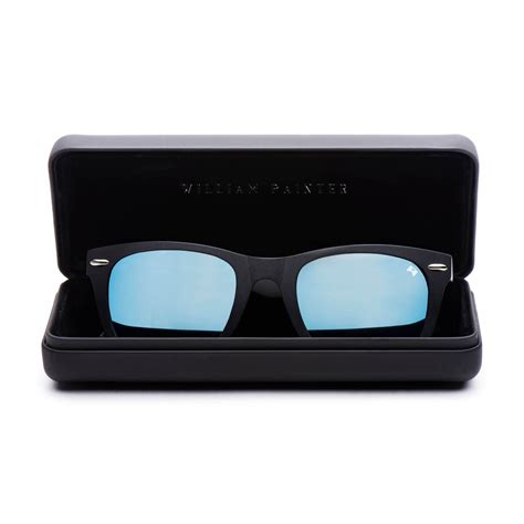 Titanium Wayfarer Style Sunglasses By William Painter