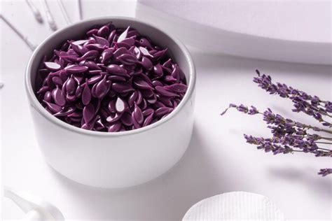 Premium Photo Hot Film Wax For Depilation Procedure On White Background