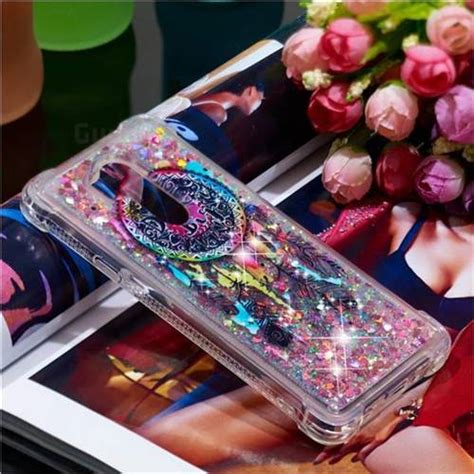 Seal Wind Chimes Dynamic Liquid Glitter Sand Quicksand Star Tpu Case