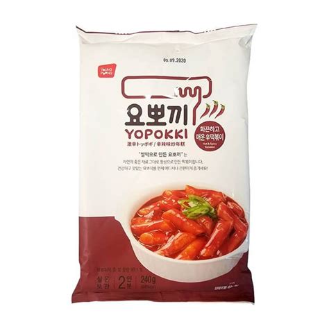 Рисовые клёцки токпокки Young Poong Hot & Spicy Topokki (240 г ...