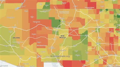 The Safest And Most Dangerous Places In New Mexico Crime Maps And