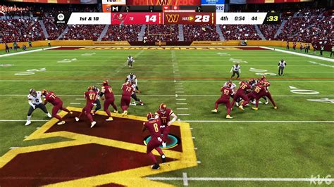 Madden Nfl 23 Tampa Bay Buccaneers Vs Washington Commanders Gameplay Ps5 Uhd 4k60fps