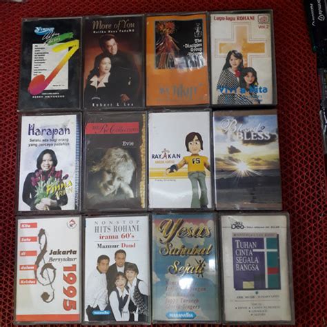 Jual Kaset Pita GEREJA ROHANI KRISTEN ORIGINAL ASLI BEBAS PILIH MULUS