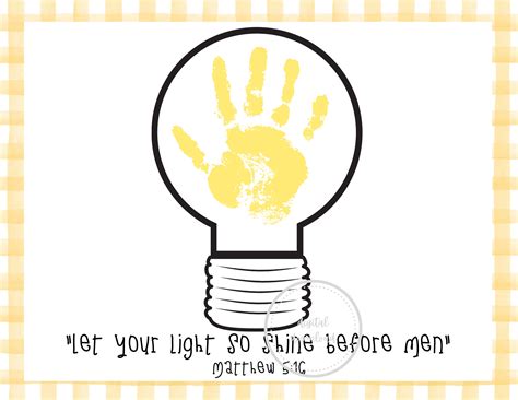 Let Your Light Shine Craft