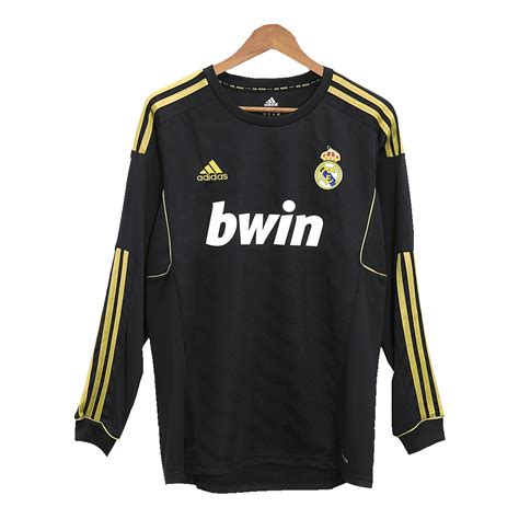 Camiseta Retro Real Madrid Segunda Equipaci N Visitante Manga