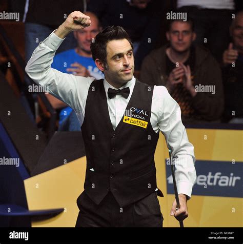 Ronnie Osullivan Celebrates Winning Final Match Betfair World