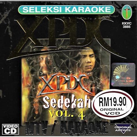 XPDC Sedekah VOL 4 Seleksi MTV KARAOKE VCD Shopee Malaysia