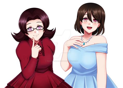 Hypnohub Brown Hair Curvy Earrings Femsub Glasses Happy Trance Heart Heart Eyes Huge Breasts