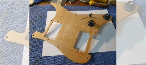 Пикгард на stratocaster hh с электроникой купить в Екатеринбурге ...