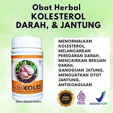 Jual Albiruni Albikoles Obat Kolesterol Obat Herbal Kolesterol Shopee