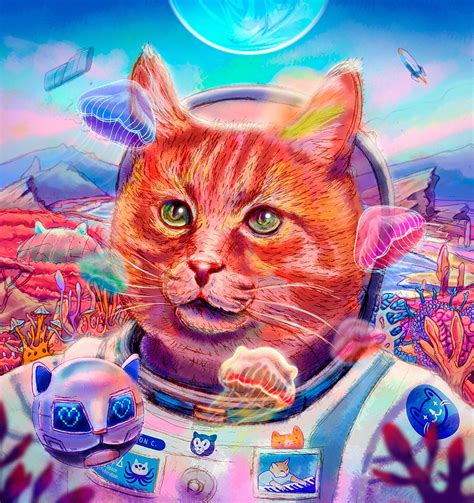 Space Cats Wallpaper Iphone