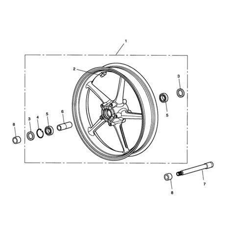 Roue Avant Daytona Vin Jusqu Au Triumph Avenue