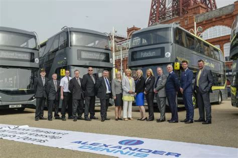 Blackpool Transport Launches 25 New Enviro400 City Buses Alexander Dennis