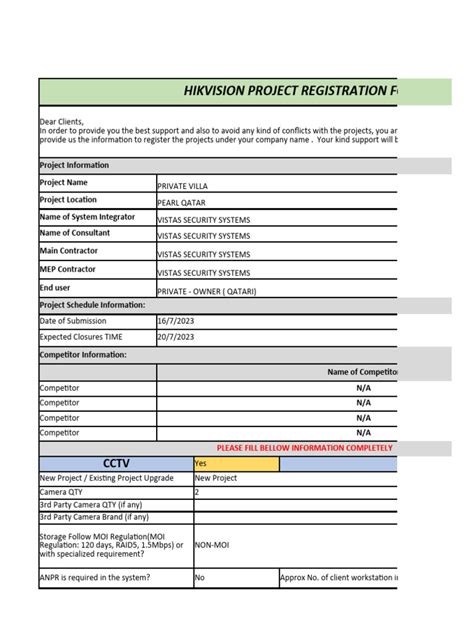 project registration form   computer science computing