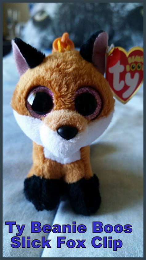 Ty Beanie Boos Slick Fox Clip By Vesperwolfy87 On Deviantart
