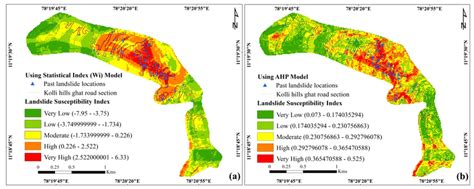 Landslide Susceptibility Zonation LSZ Maps A Using Statistical