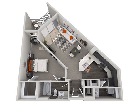 Custom 3d Floor Plan Design Service For Apartments