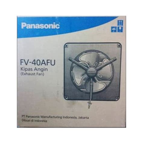 Jual Panasonic Fv Afu Industrial Exhaust Fan Inch Ventilasi