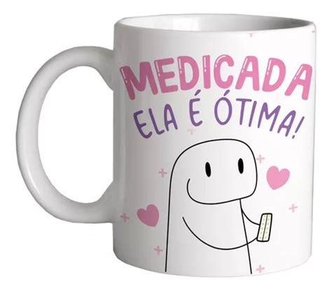 Caneca Personalizada Flork Engra Ada Presente Amiga Humor