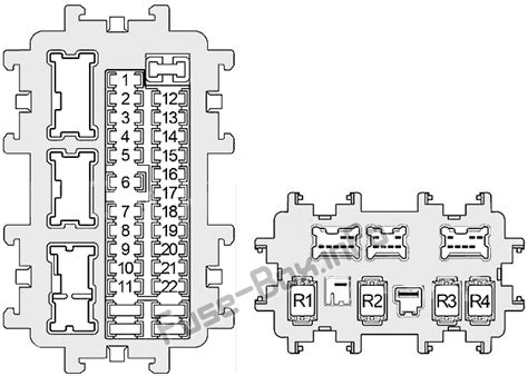 Fuse Box Diagram Infiniti EX35/EX37 (2007-2013)