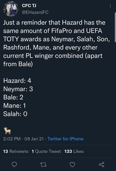 E Hazard Tweets On Twitter