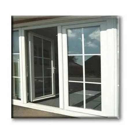 White Upvc Casement Windows Thickness Of Glass Mm At Rs