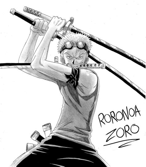 Zoro One Piece By Gbtz007 On Deviantart