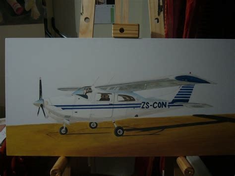 Art From The Heart: Tutorials - Acrylic Painting of an Aircraft