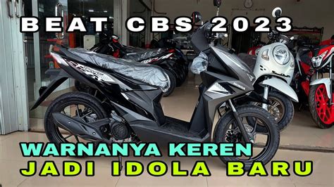 Honda Beat Terbaru 2023 Warna Silver Black Youtube