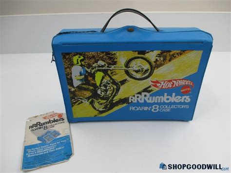 Vintage Mattel Hot Wheels Rrrumblers Roarin 8 Collectors Case ShopGoodwill