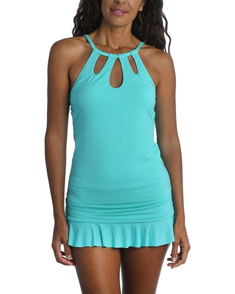 La Blanca Island Goddess High Neck Tankini Pm