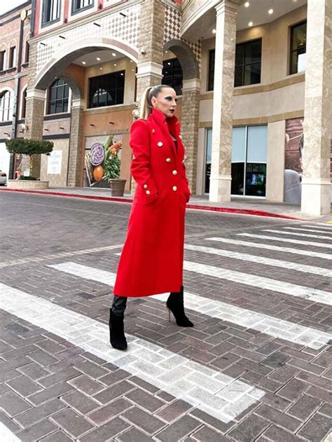 The Red Coats To Make A Statement This Fall And Winter Glamour And Gains
