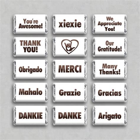 Happy Cna Appreciation Week Thank You Digital Download Candy Bar Wrapper Free Minis Blue