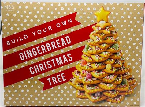 M S Build Your Own Gingerbread Christmas Tree Kit In A Premier Life