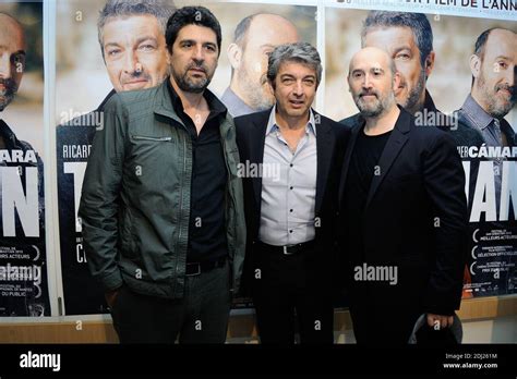 Cesc Gay Ricardo Darin And Javier Camara Attending The Truman Premiere
