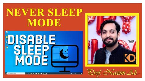 How To Set Windows 10 To Never Sleep Mode Tutorial Youtube