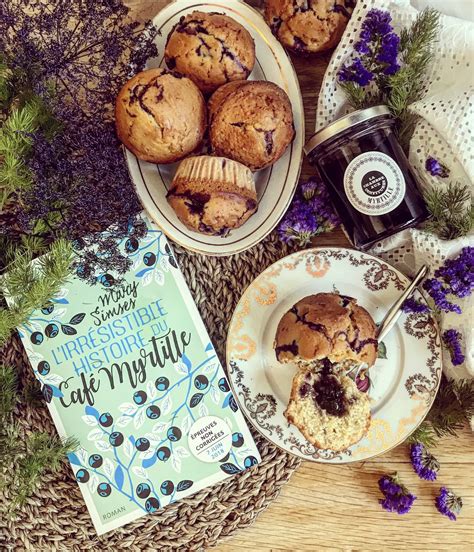 Muffins With Blueberry Jam By La Chambre Aux Confitures La Chambre