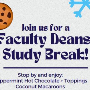 Faculty Deans' Study Break - Harvard College Calendar