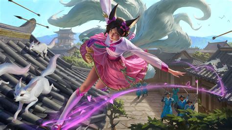 Artstation Dynasty Ahri For League Of Legends