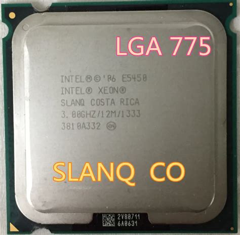 Xeon lga775 cpuに近いクアッドコアプロセッサ,lga 775マザーボードで動作,アダプタは不要,slanqはcoのみを送信 ...