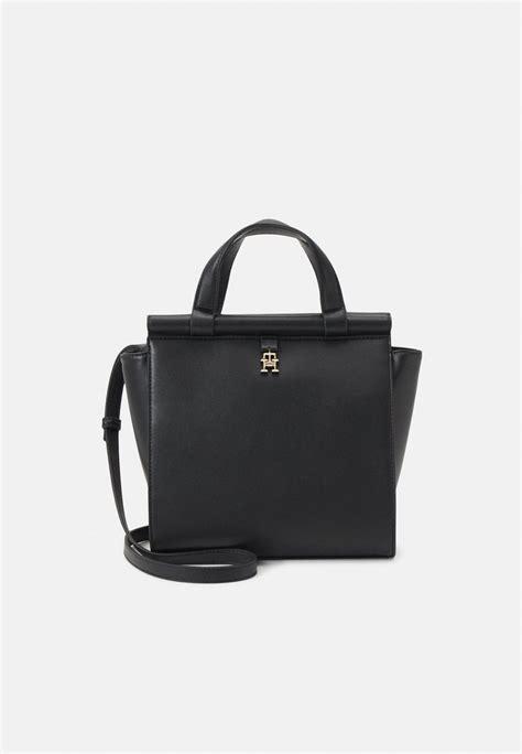 Tommy Hilfiger Feminine Small Tote Handtasche Black Schwarz