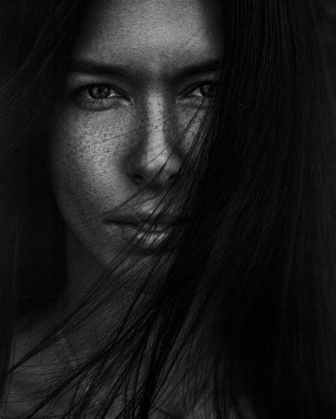 Wallpaper Monochrome Face Women Model Portrait Aleksey Trifonov