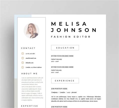 SZABLON CV WZÓR CV PROJEKT CV CURRICULUM VITAE Antwerp Dom