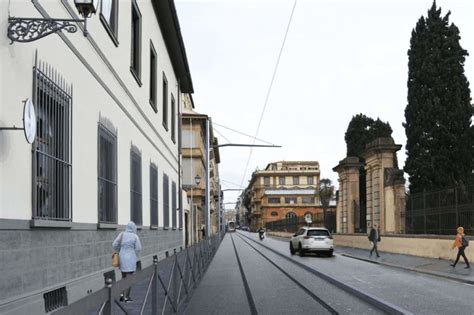 Tramvia Firenze San Marco Fortezza Percorso Della Nuova Linea