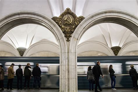 Enough opulence: Take in the aesthetic architecture of Moscow’s metro ...