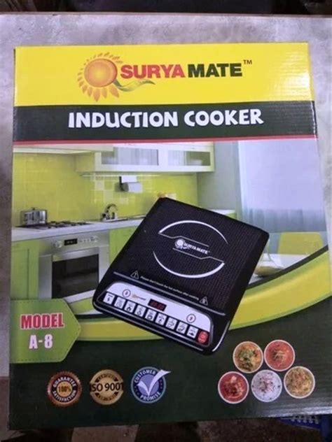 Stainless Steel Surya Mate Induction Cooker Touch At Piece In